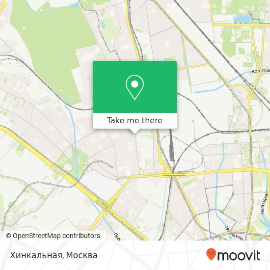 Карта Хинкальная, Башиловская улица Москва 127287