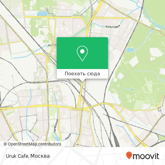 Карта Uruk Cafe, проспект Мира Москва 129626
