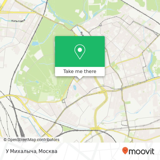 Карта У Михалыча, Москва 107076