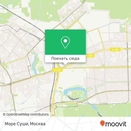 Карта Море Суши, Щёлковское шоссе, 3 Москва 105122