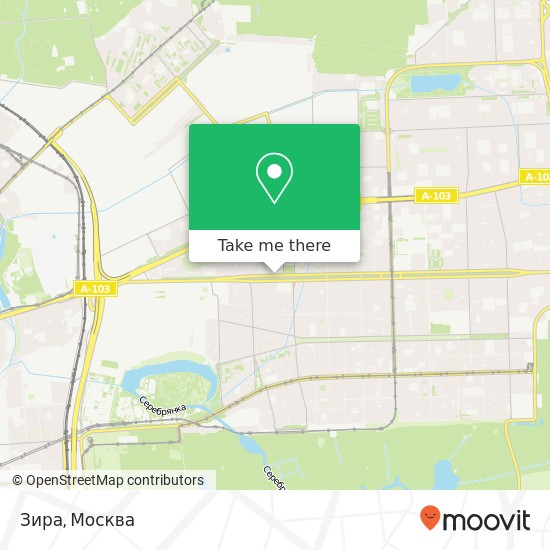 Карта Зира, Сиреневый бульвар, 11 korp 2 Москва 105425