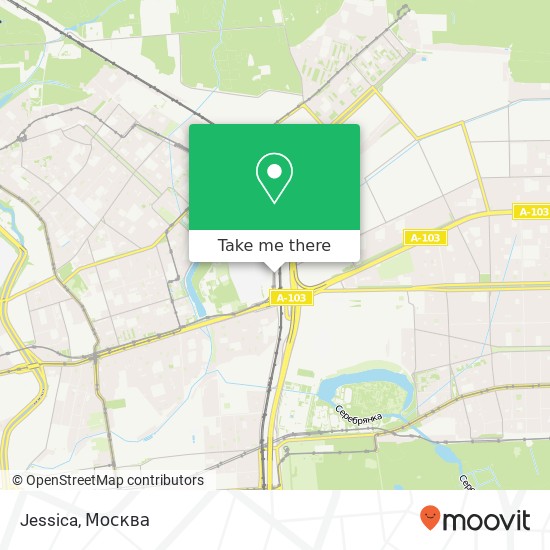 Карта Jessica, Окружной проезд Москва 107553