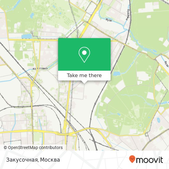 Карта Закусочная, 3-я Мытищинская улица Москва 129626