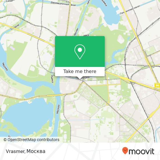 Карта Vrasmer, Москва 123182