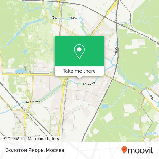 Карта Золотой Якорь, Москва 129366