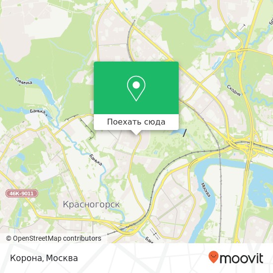 Карта Корона, Москва 125222