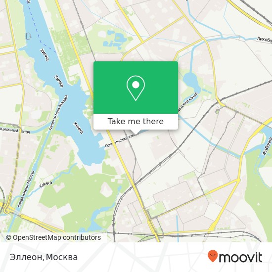 Карта Эллеон, Москва 125212