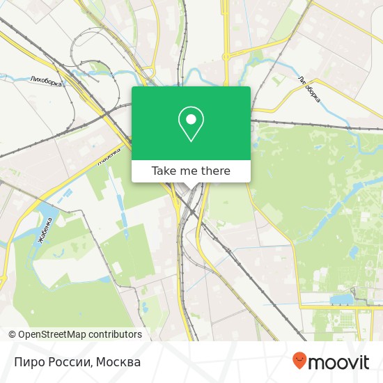 Карта Пиро России, Москва 127238