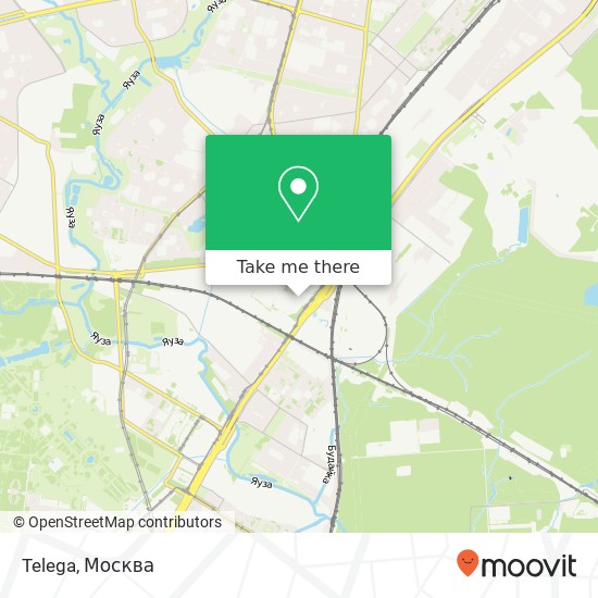 Карта Telega, Москва 129226