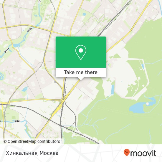 Карта Хинкальная, Москва 129337