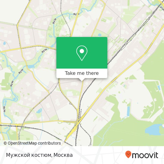 Карта Мужской костюм, Москва 129344