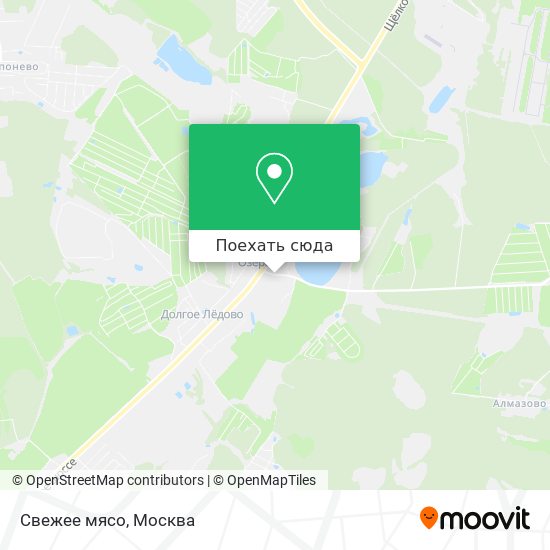 Карта Свежее мясо