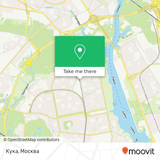 Карта Кука, Москва 125481
