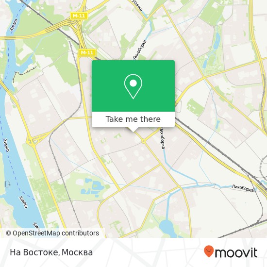 Карта На Востоке, Петрозаводская улица, 1 Москва 125502