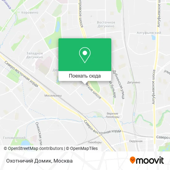 Карта Охотничий Домик