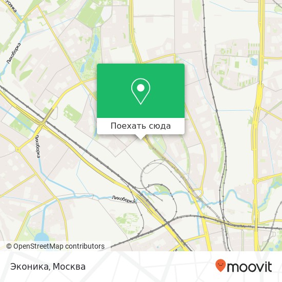 Карта Эконика, Дмитровское шоссе, 89 Москва 127486