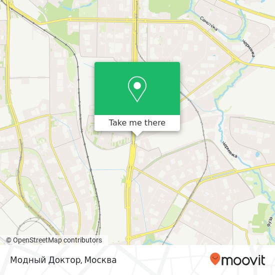 Карта Модный Доктор, Москва 127566