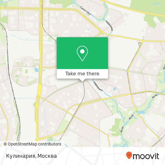 Карта Кулинария, Москва 127566