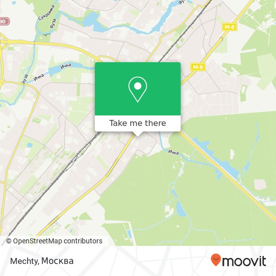Карта Mechty, Москва 129347