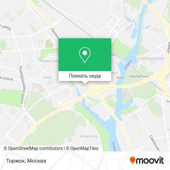 Карта Торжок