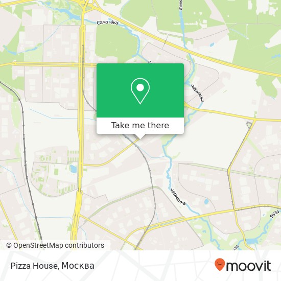 Карта Pizza House, Москва 127560
