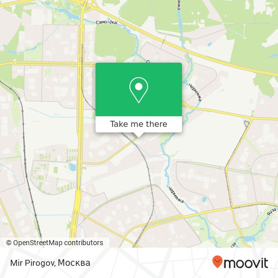 Карта Mir Pirogov, Москва 127560