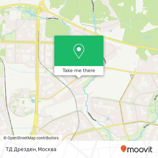 Карта ТД Дрезден, улица Плещеева, 12 Москва 127560