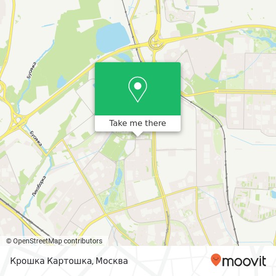 Карта Крошка Картошка, Москва 127411