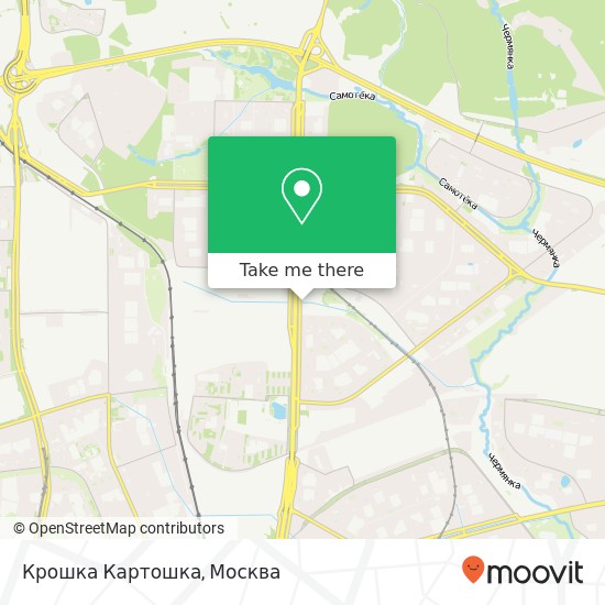 Карта Крошка Картошка, Москва 127549