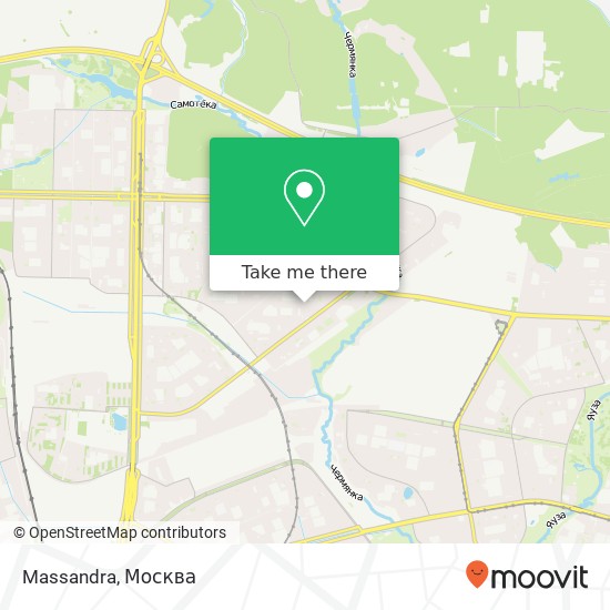 Карта Massandra, улица Плещеева Москва 127560