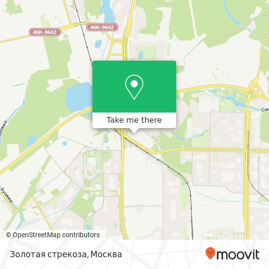 Карта Золотая стрекоза, Дмитровское шоссе, 116D Москва 127253