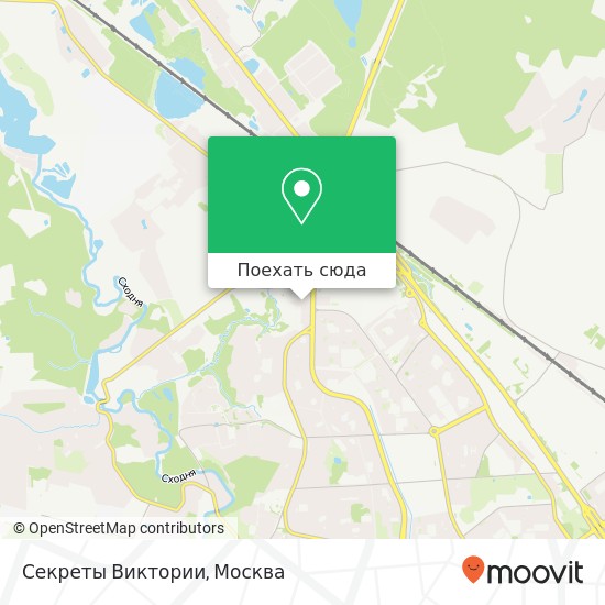 Карта Секреты Виктории, Новокуркинское шоссе, 51 Москва 125466