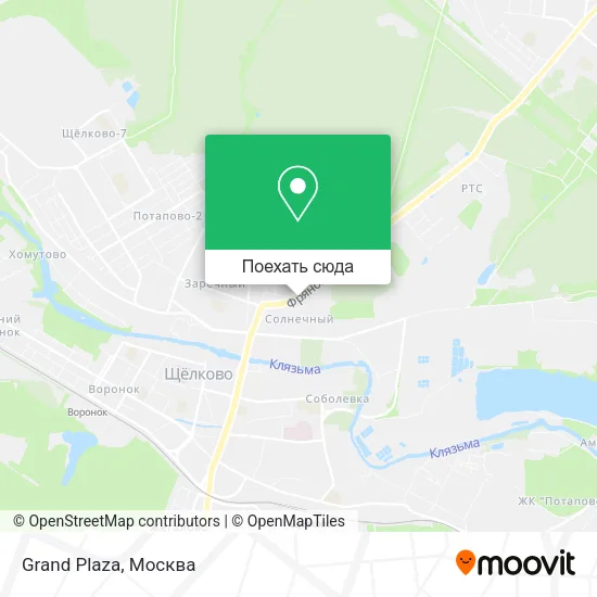 Карта Grand Plaza