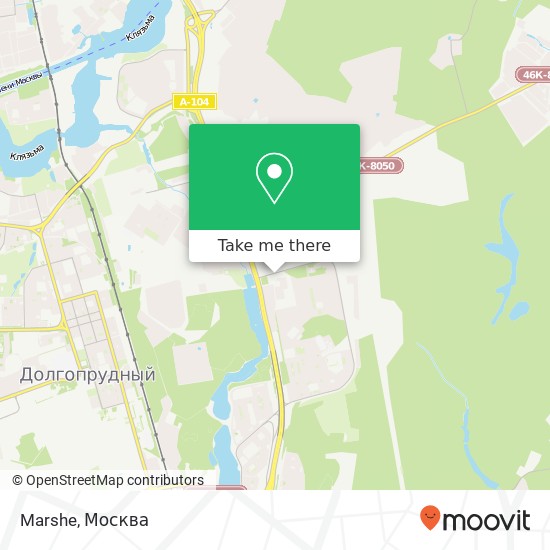 Карта Marshe, Северный проезд Москва 127204