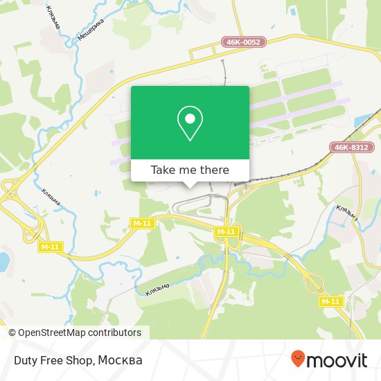 Карта Duty Free Shop, Химки 141446