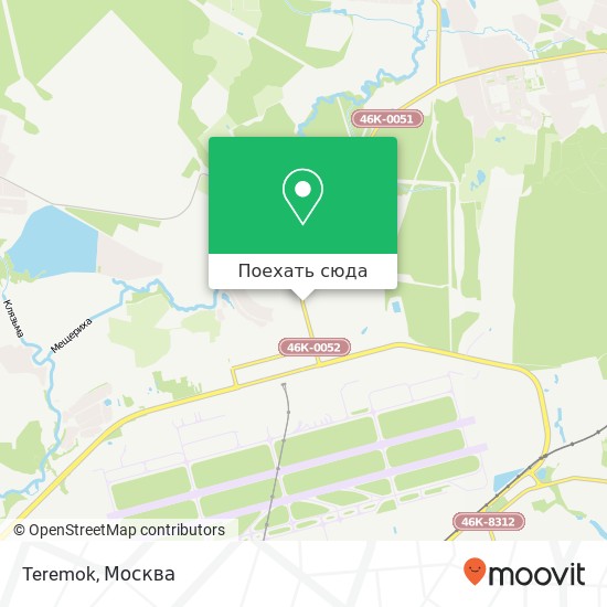 Карта Teremok, Лобненское шоссе Химки 141446