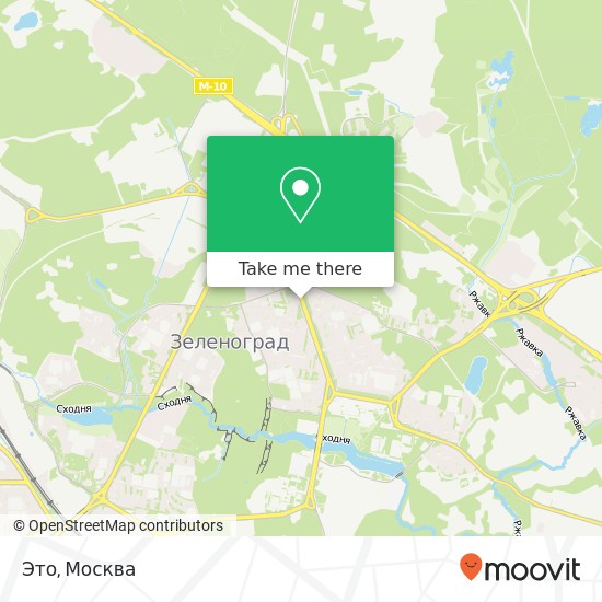 Карта Это, Москва 124498