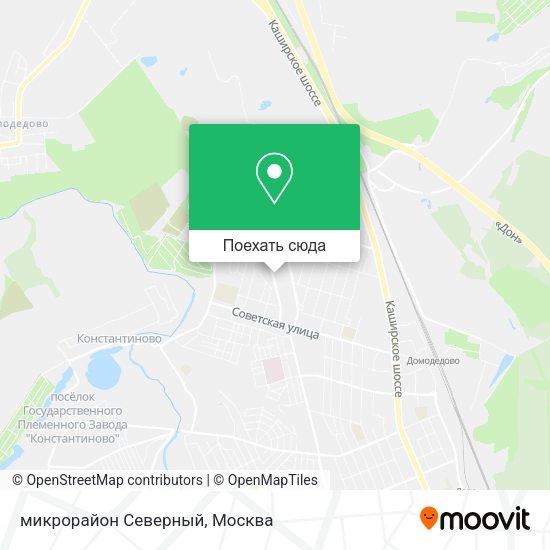 Карта микрорайон Северный