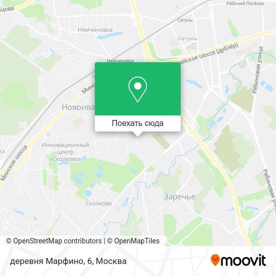 Карта деревня Марфино, 6