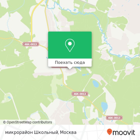 Карта микрорайон Школьный
