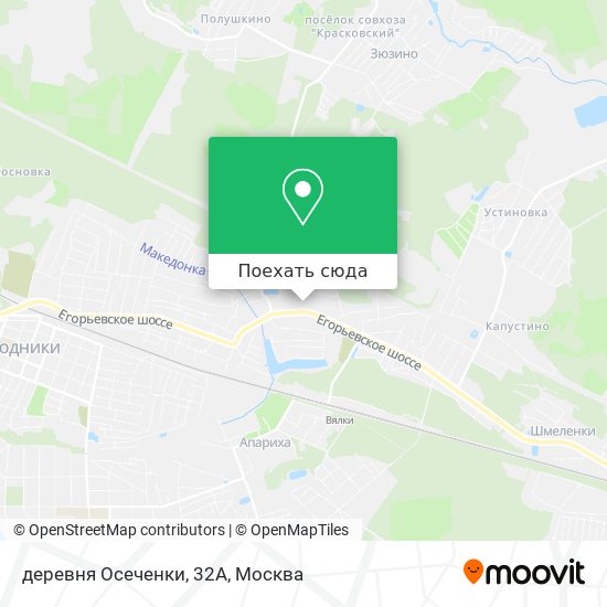 Карта деревня Осеченки, 32А