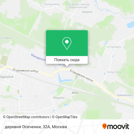 Карта деревня Осеченки, 32А