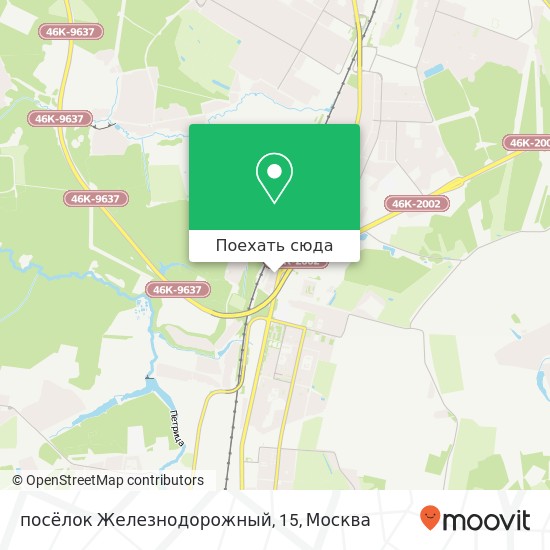 Карта посёлок Железнодорожный, 15