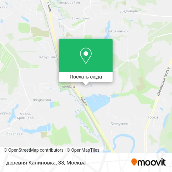 Карта деревня Калиновка, 38