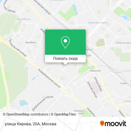 Карта улица Кирова, 20А