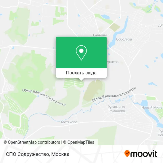 Карта СПО Содружество