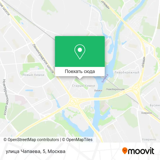 Карта улица Чапаева, 5