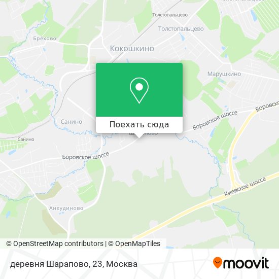Карта деревня Шарапово, 23