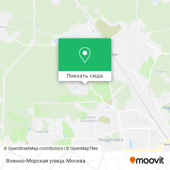 Карта Военно-Морская улица
