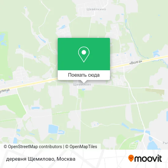 Карта деревня Щемилово